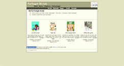 Desktop Screenshot of forlagetarvids.dk